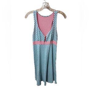 Adorable knit Daisy Shoppe tank dress Pin up colored Beauty small FINAL PRICE